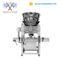 Bespacker XKB-10 multi heads automatic linear weighing filling packaging machine price with conveyor belt